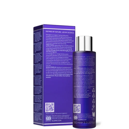 De-Stress Massage Oil 100ml afbeelding 2