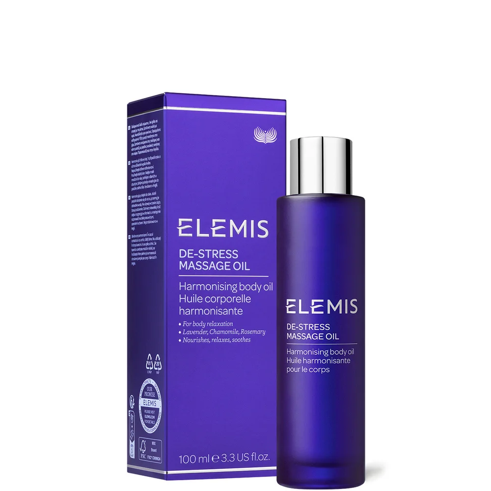 De-Stress Massage Oil 100ml afbeelding 1