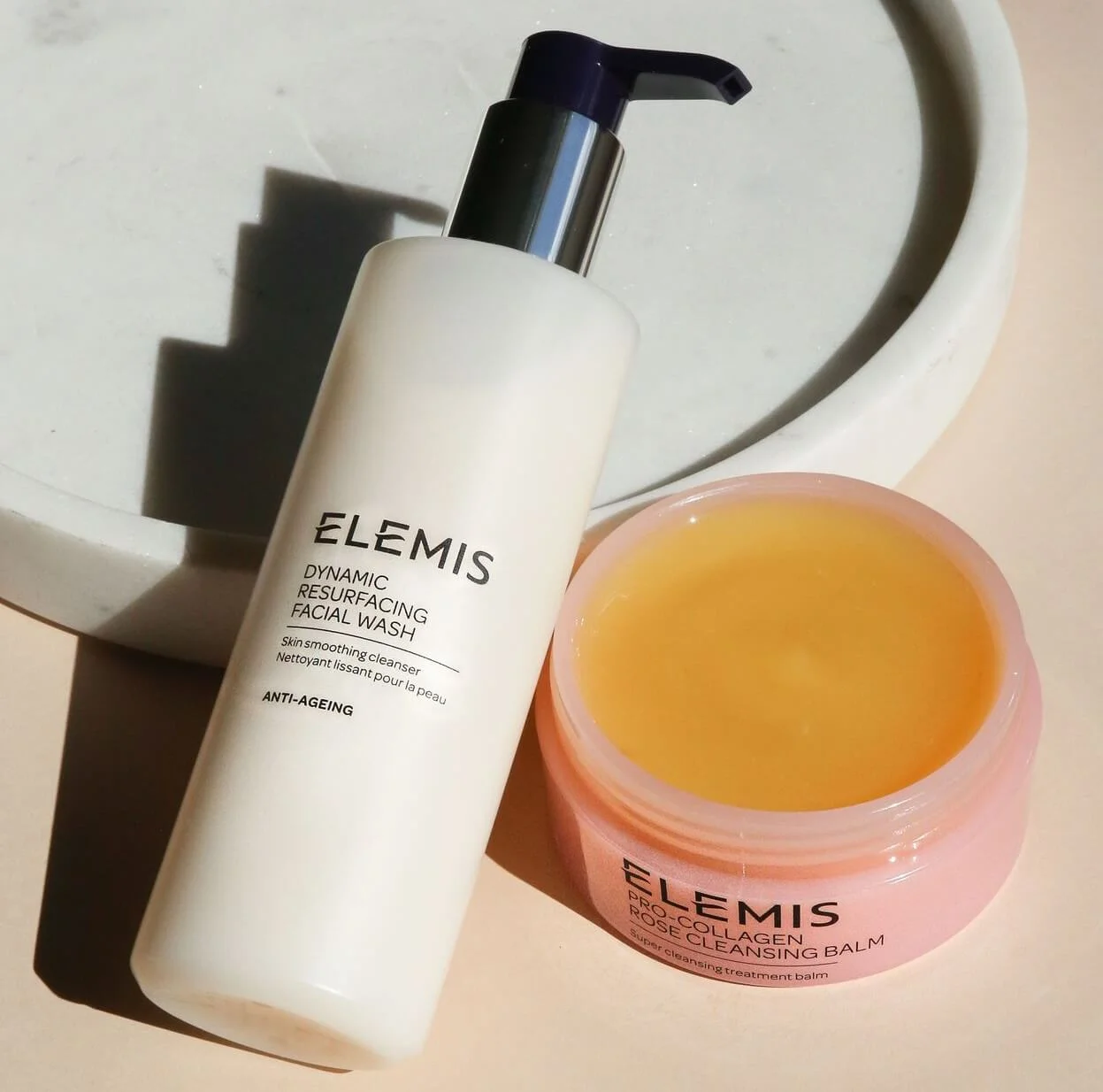 Een dubbele reiniging om te kalmeren